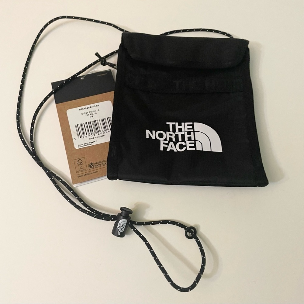 The North Face Bozer Neck Pouch Black Unisex - Picture 6 of 13